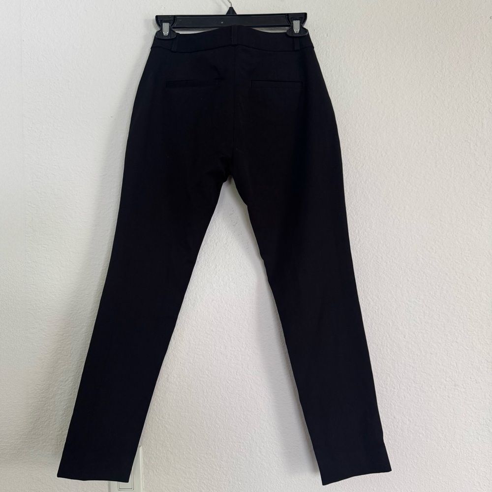 Banana Republic Black Sloan Curvy Fit Women’s Pants Size 0 - Picture 1 of 13